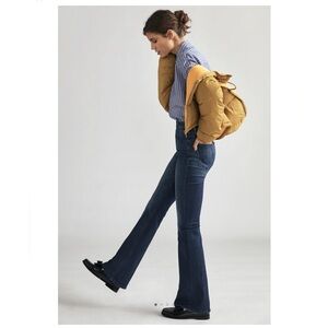 Mother High Rise Wide Leg Jeans